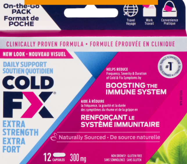 Extra strength immune system booster on-the-go pack