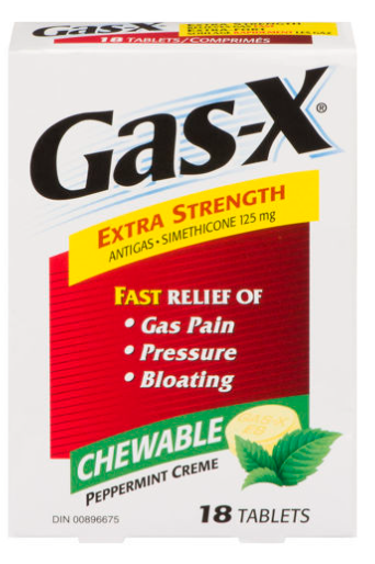 Gas-X Extra Strength, 18 units, Peppermint