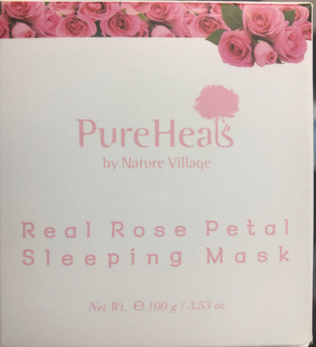 PureHeals Real Rose petal Sleeping Mask