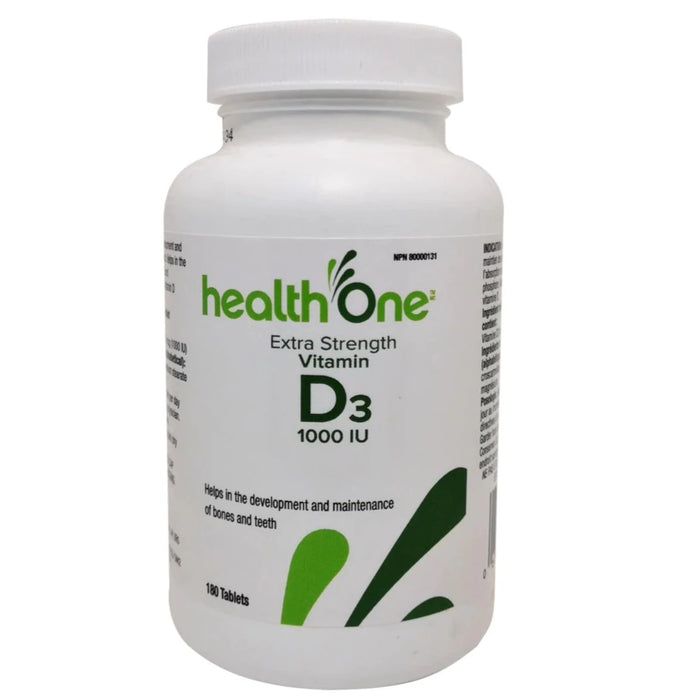 Health One Vitamin D3 100's
