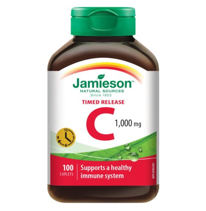 Jamieson  Vitamin C 1,000 mg Timed Release 100 Caplets